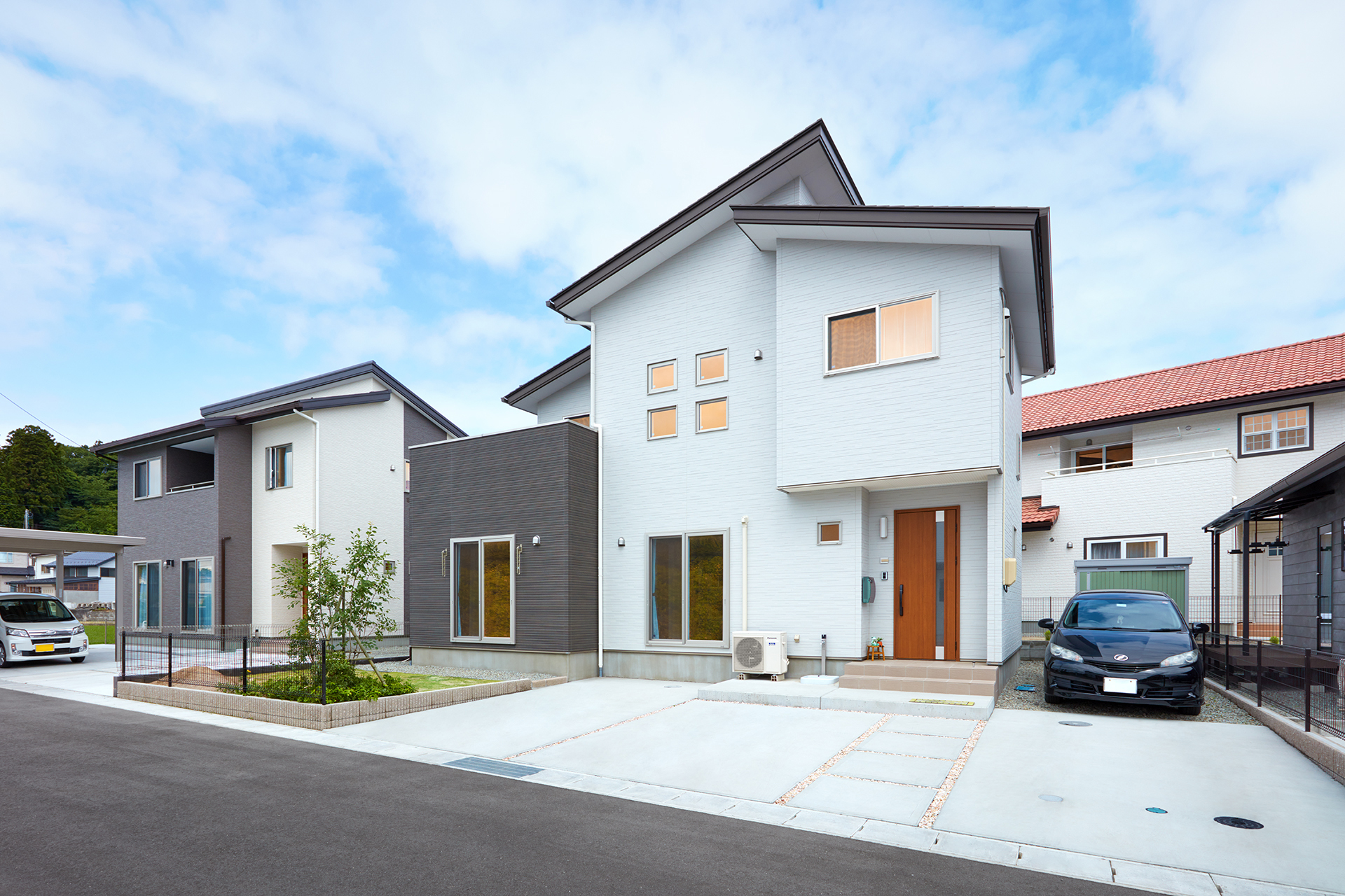 U様 5人家族 夫婦 子ども2人 妻の母 福島県二本松市の新築一戸建て 注文住宅の建築ならマルヨシ工業
